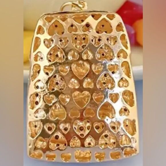 BAG CHARM Crystal Mini Backpack Key Chain - Picture 2 of 4